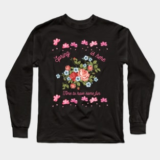 Flowers in Spring time Long Sleeve T-Shirt